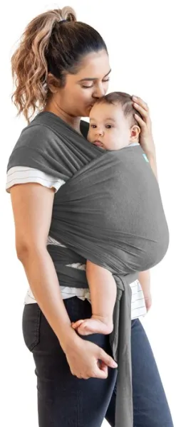 Elastisk bärsjal Elements - Grå