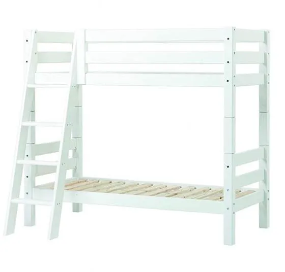 Hoppekids ECO Luxury våningssäng med sned stege - 70x160 cm