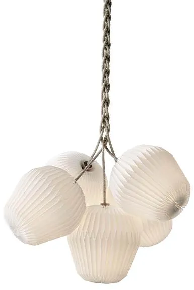 Le Klint THE BOUQUET Large Chandelier med 5 standardskärmar
