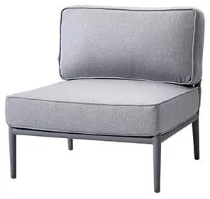 Cane-Line Conic single modul, ljusgrå