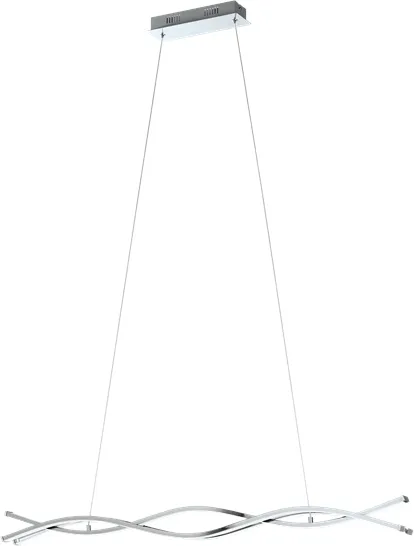 EGLO LASANA 2 matbordspendel LED 3x12W, krom